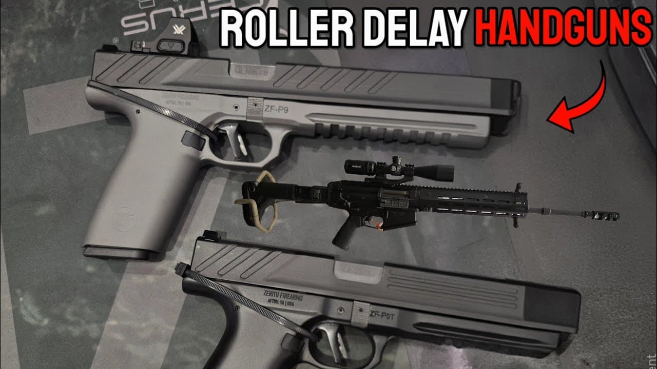 Roller Delay Handguns (FIRST LOOK) | Zenith Shot Show 2026